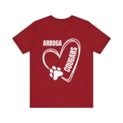 Unisex Tee - Arboga Elementary Cougars Fan Gear