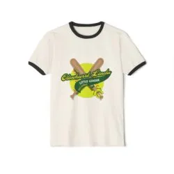Adult Unisex Cotton Shirt Oakhurst Linda Little League Ringer T-Shirt, Youth League Shirt, Baseball Fan Tee, Team Sport Apparel